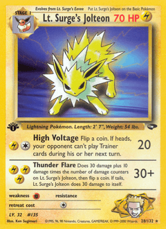 Lt. Surge's Jolteon Gym Challenge #28