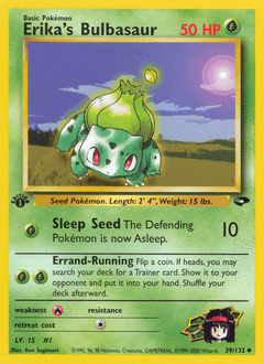 Erika's Bulbasaur Gym Challenge #39