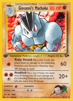 Giovanni's Machoke Gym Challenge #42