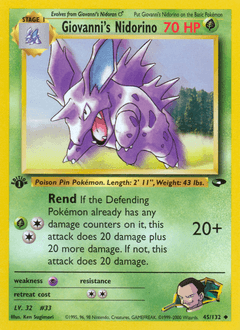Giovanni's Nidorino Gym Challenge #45