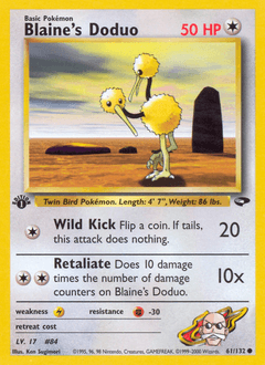 Blaine's Doduo Gym Challenge #61