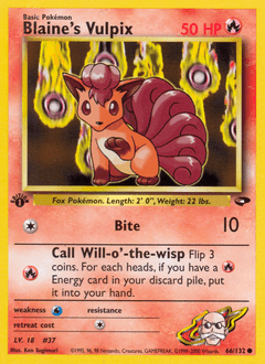 Blaine's Vulpix Gym Challenge #66