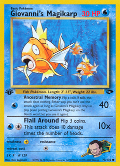 Giovanni's Magikarp Gym Challenge #73