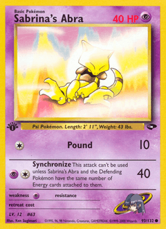 Sabrina's Abra Gym Challenge #93