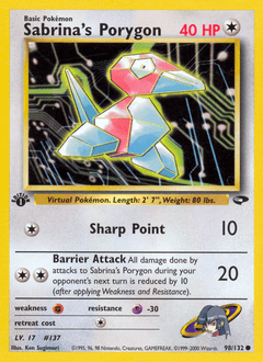 Sabrina's Porygon Gym Challenge #98