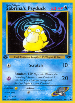 Sabrina's Psyduck Gym Challenge #99