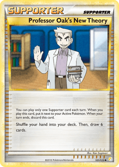 Professor Oak's New Theory HeartGold & SoulSilver #101