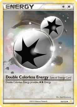 Double Colorless Energy HeartGold & SoulSilver #103
