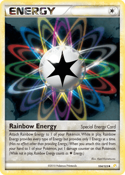 Rainbow Energy HeartGold & SoulSilver #104