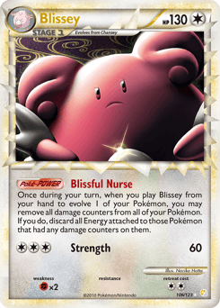 Blissey HeartGold & SoulSilver #106