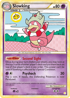 Slowking HeartGold & SoulSilver #12