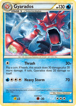 Gyarados HeartGold & SoulSilver #123