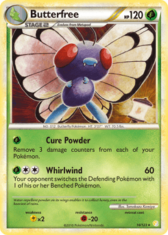 Butterfree HeartGold & SoulSilver #16