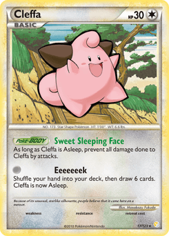 Cleffa HeartGold & SoulSilver #17