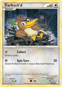 Farfetch'd HeartGold & SoulSilver #19