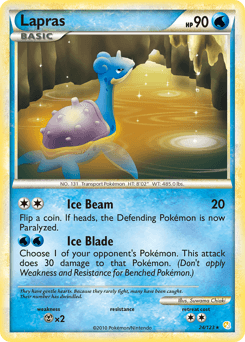 Lapras HeartGold & SoulSilver #24