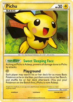 Pichu HeartGold & SoulSilver #28