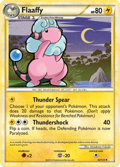 Flaaffy HeartGold & SoulSilver #42
