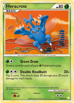 Heracross HeartGold & SoulSilver #43