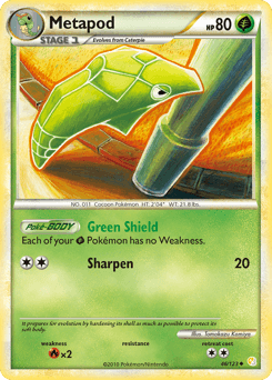 Metapod HeartGold & SoulSilver #46