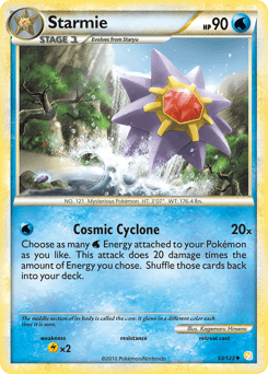 Starmie HeartGold & SoulSilver #53