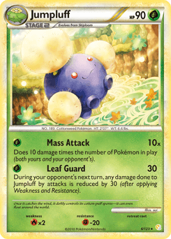 Jumpluff HeartGold & SoulSilver #6