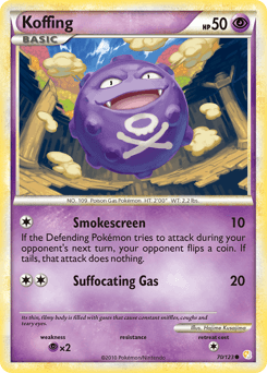 Koffing HeartGold & SoulSilver #70