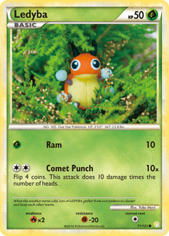 Ledyba HeartGold & SoulSilver #71