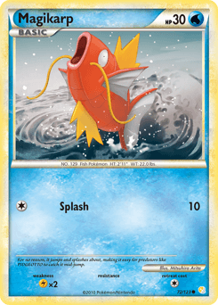 Magikarp HeartGold & SoulSilver #72