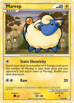 Mareep HeartGold & SoulSilver #73