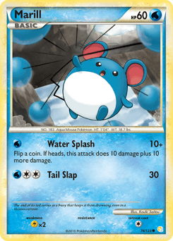 Marill HeartGold & SoulSilver #74