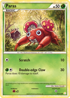 Paras HeartGold & SoulSilver #76