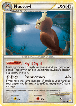 Noctowl HeartGold & SoulSilver #8