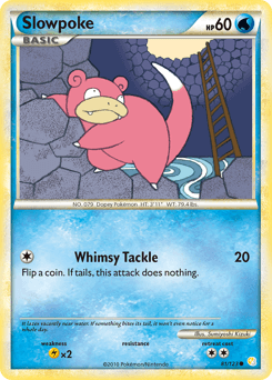Slowpoke HeartGold & SoulSilver #81