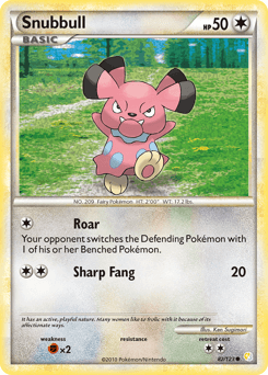 Snubbull HeartGold & SoulSilver #82