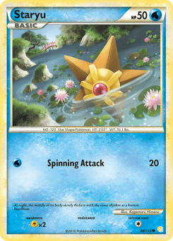 Staryu HeartGold & SoulSilver #84
