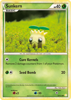 Sunkern HeartGold & SoulSilver #85