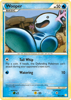 Wooper HeartGold & SoulSilver #88