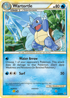 Wartortle HS—Unleashed #42