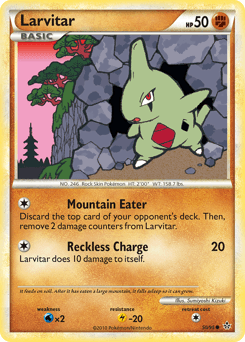 Larvitar HS—Unleashed #50