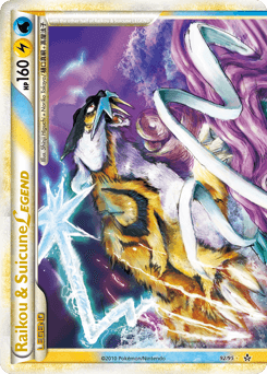 Raikou & Suicune LEGEND HS—Unleashed #92