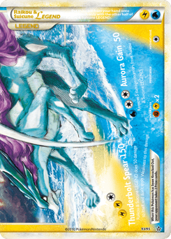 Raikou & Suicune LEGEND HS—Unleashed #93