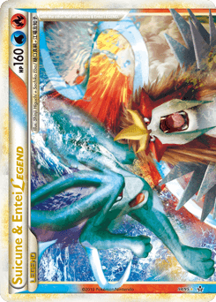 Suicune & Entei LEGEND HS—Unleashed #94