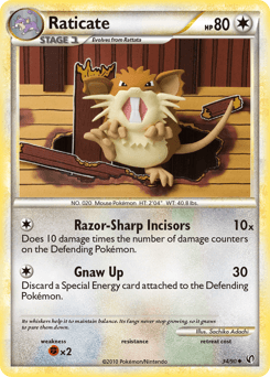 Raticate HS—Undaunted #34