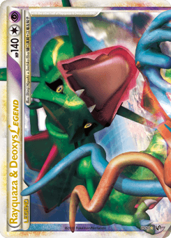 Rayquaza & Deoxys LEGEND HS—Undaunted #89
