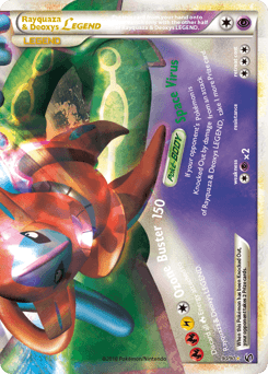 Rayquaza & Deoxys LEGEND HS—Undaunted #90
