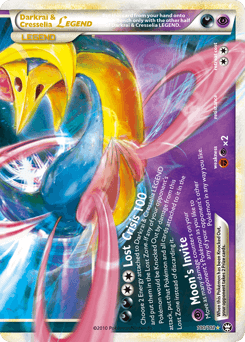 Darkrai & Cresselia LEGEND HS—Triumphant #100