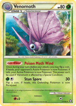 Venomoth HS—Triumphant #11