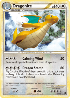 Dragonite HS—Triumphant #18