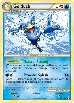 Golduck HS—Triumphant #22